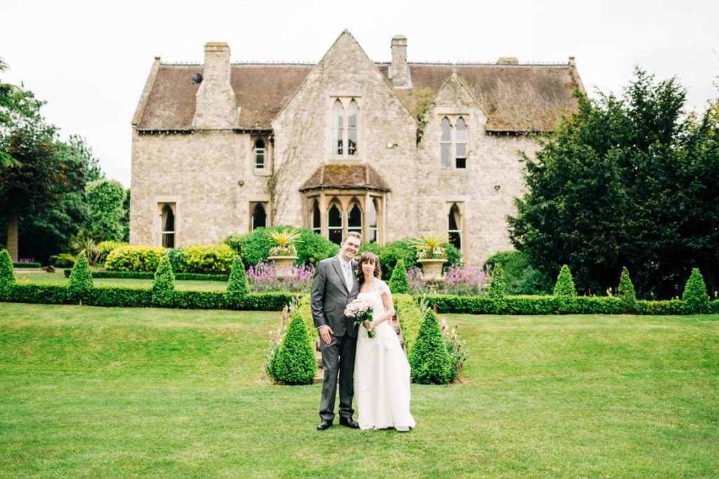 Bride and Groom at Knowle Country House