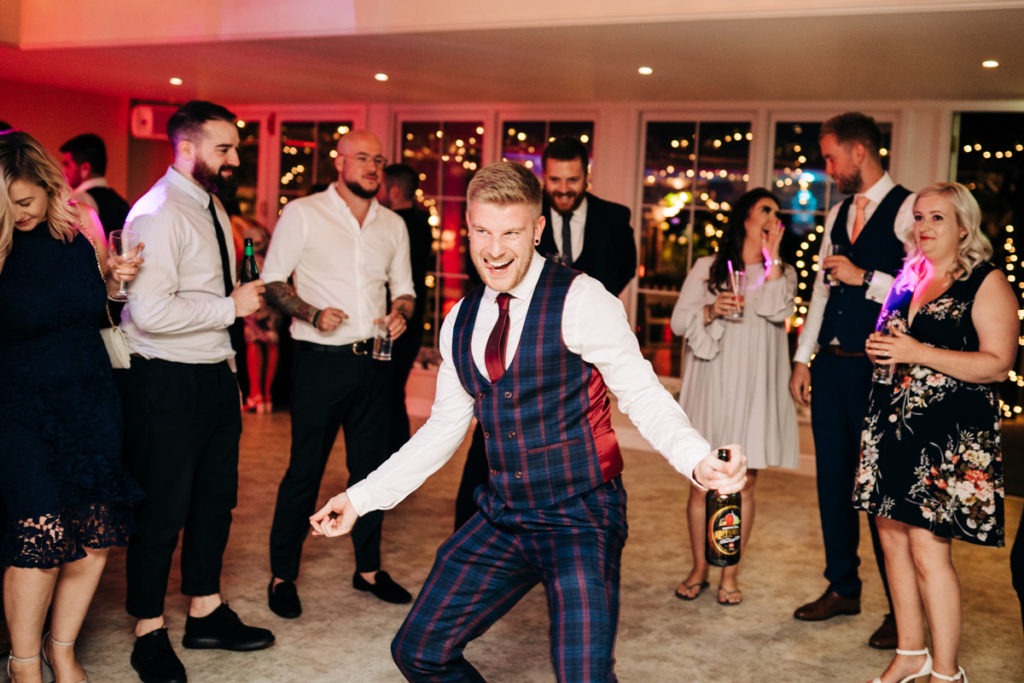 dance floor shots from Hayne House wedding 2019
