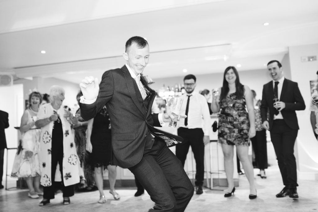 dance floor shots from Hayne House wedding 2019