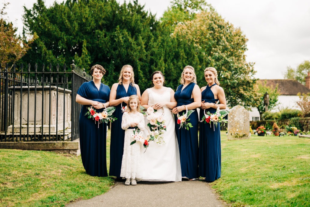 Bridal Party before ceremony