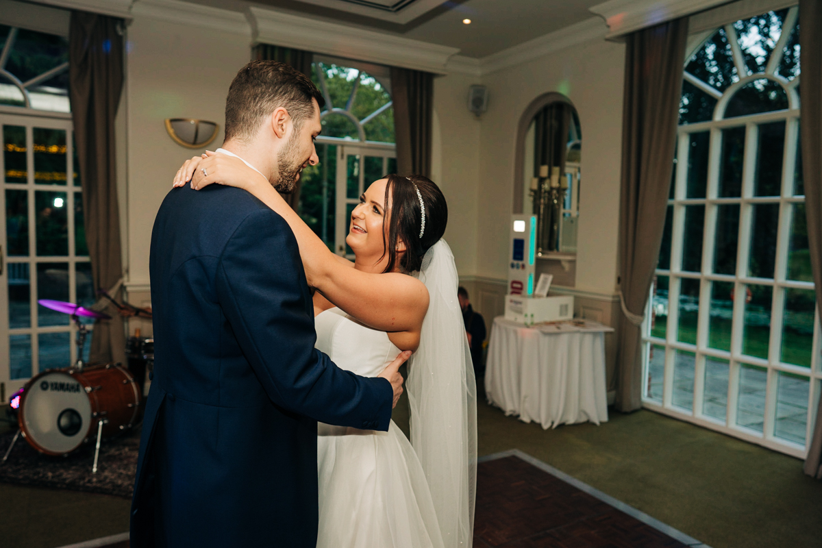 first dance at The Orangery