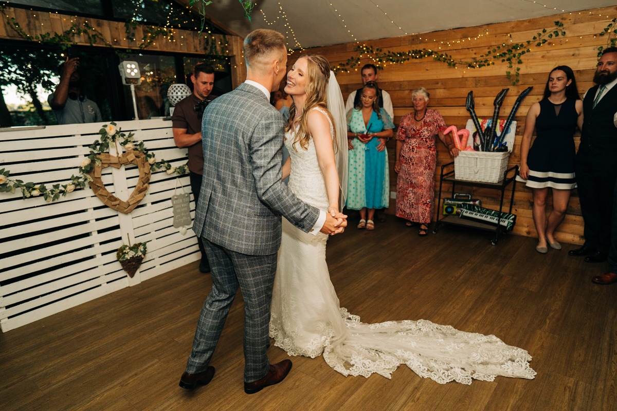 first dance at Crown Lodge