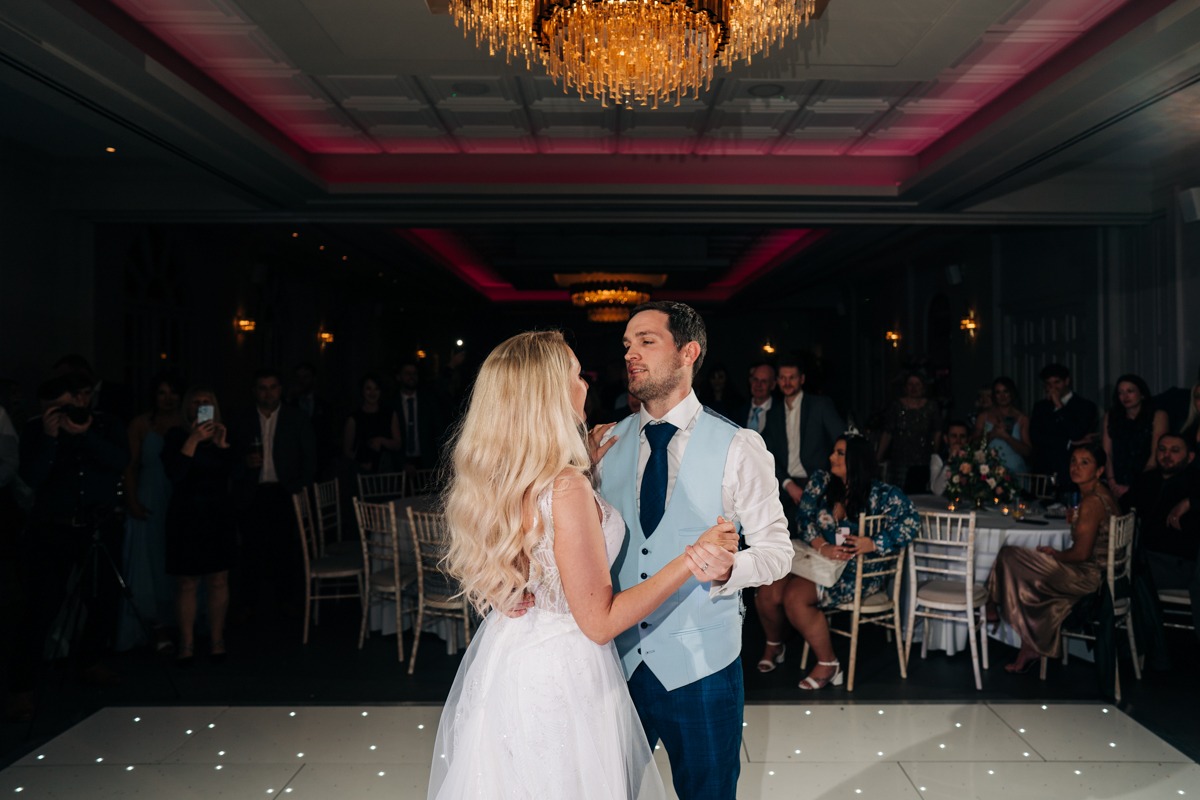 first dance at The Orangery